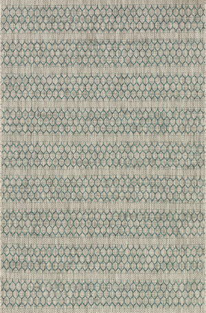 Isle Grey / Teal — a Loloi rug at Laurie Yapp Home.