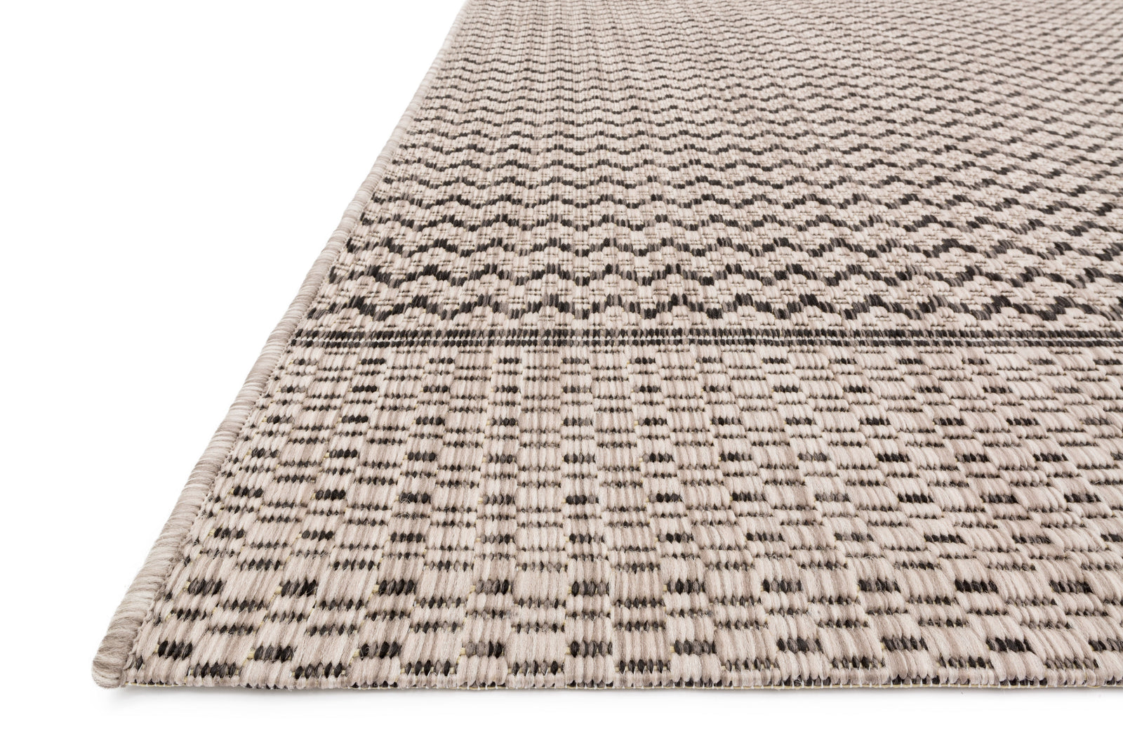 Isle Grey / Black — a Loloi rug at Laurie Yapp Home.