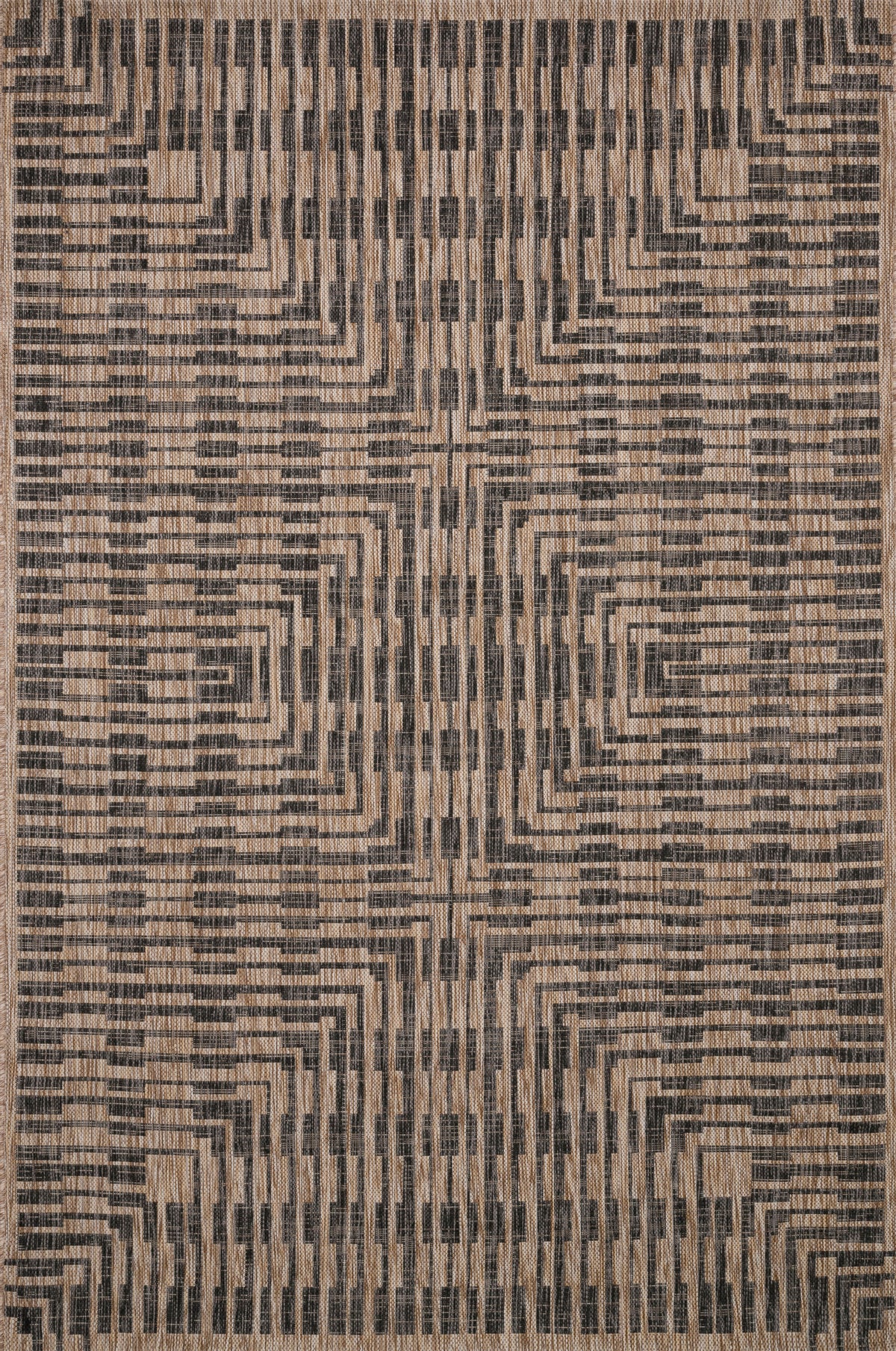 Isle Brown / Black — a Loloi rug at Laurie Yapp Home.