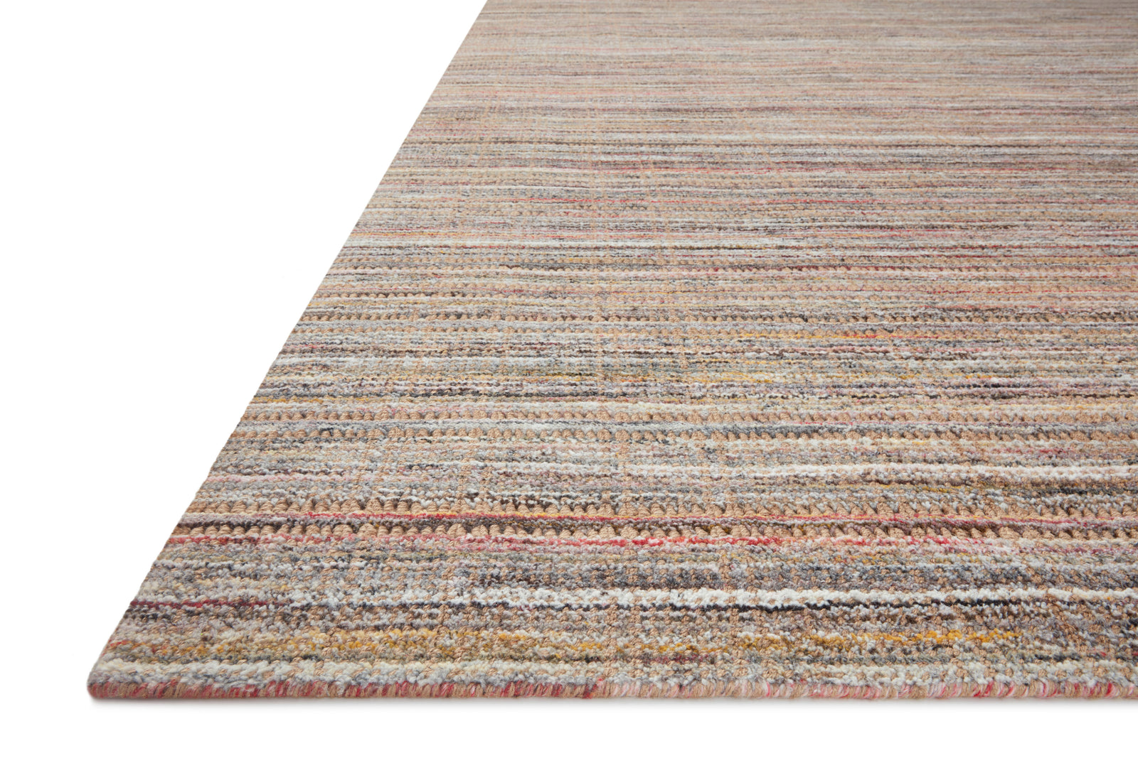 Jamie Natural / Multi — a Loloi rug at Laurie Yapp Home.