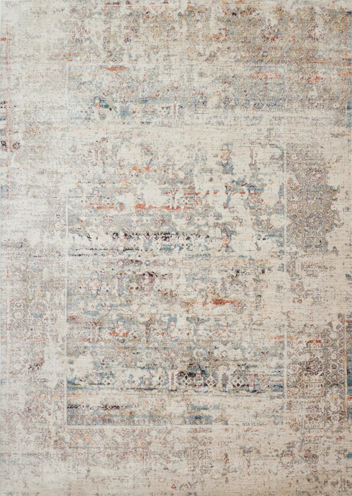 Javari Ivory / Granite — a Loloi rug at Laurie Yapp Home.