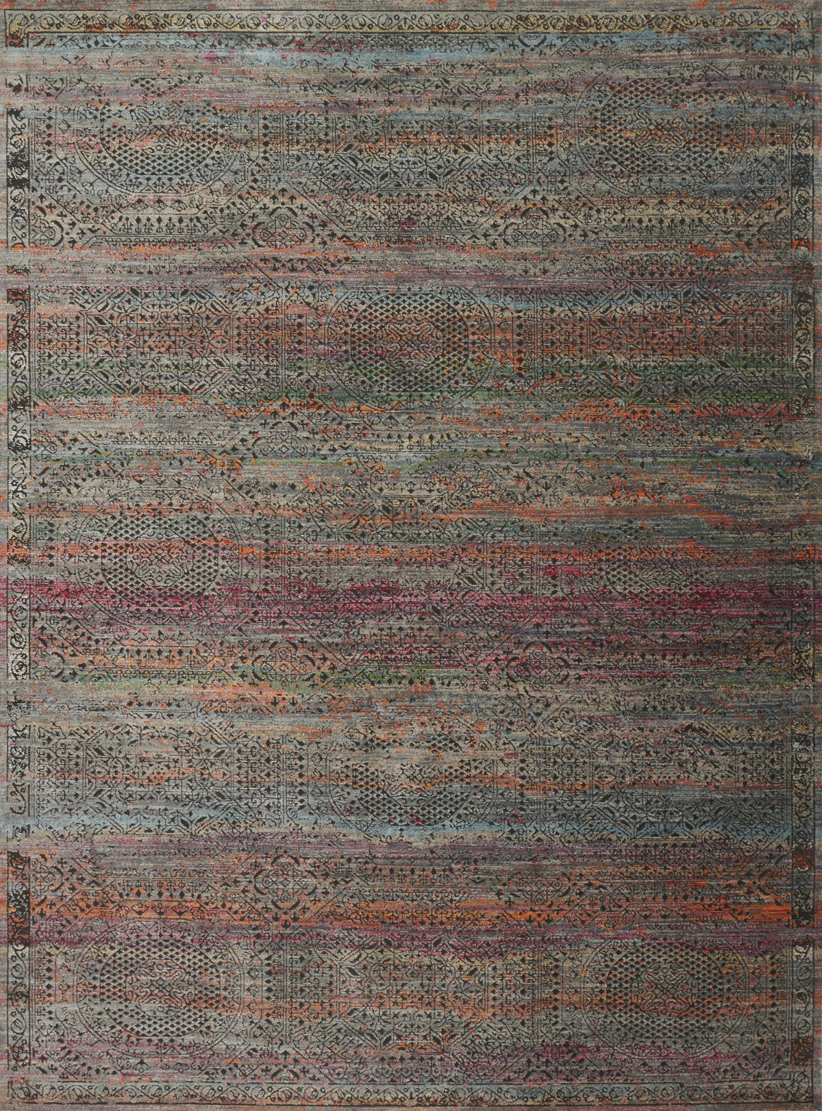 Javari Charcoal / Sunset — a Loloi rug at Laurie Yapp Home.