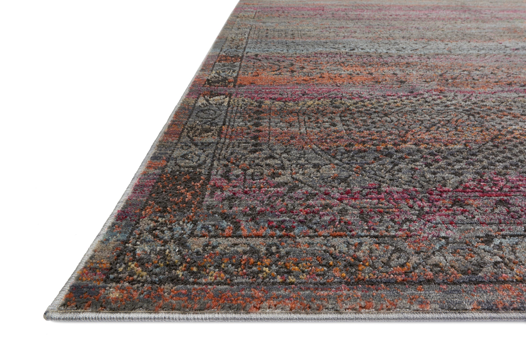 Javari Charcoal / Sunset shown from a different angle to reveal its pattern.