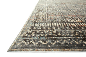 Javari Charcoal / Silver shown from another angle.
