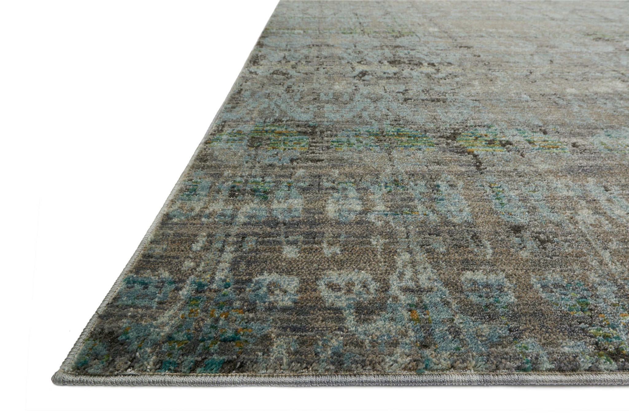 Javari Steel / Lagoon shown from a different angle to reveal its pattern.