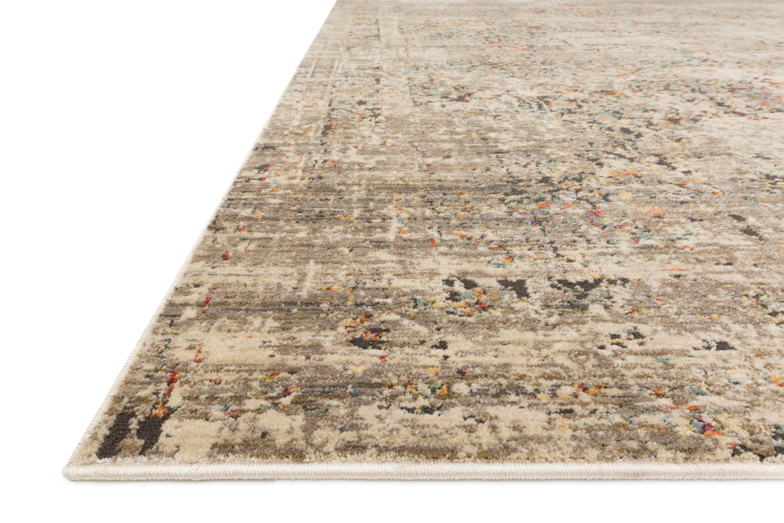 Javari Grey / Multi — a Loloi rug at Laurie Yapp Home.