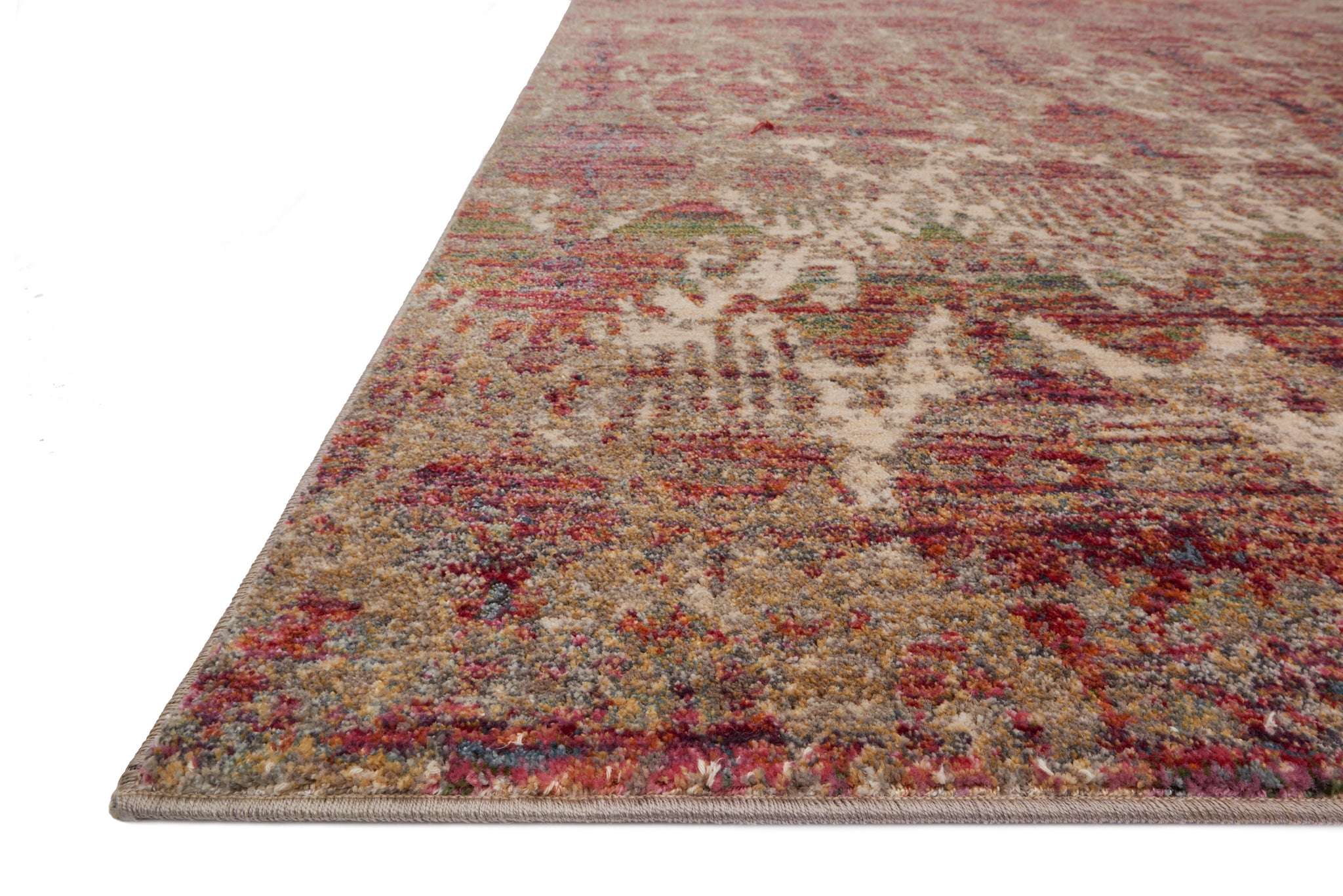 Javari Drizzle / Berry shown from a different angle to reveal its pattern.