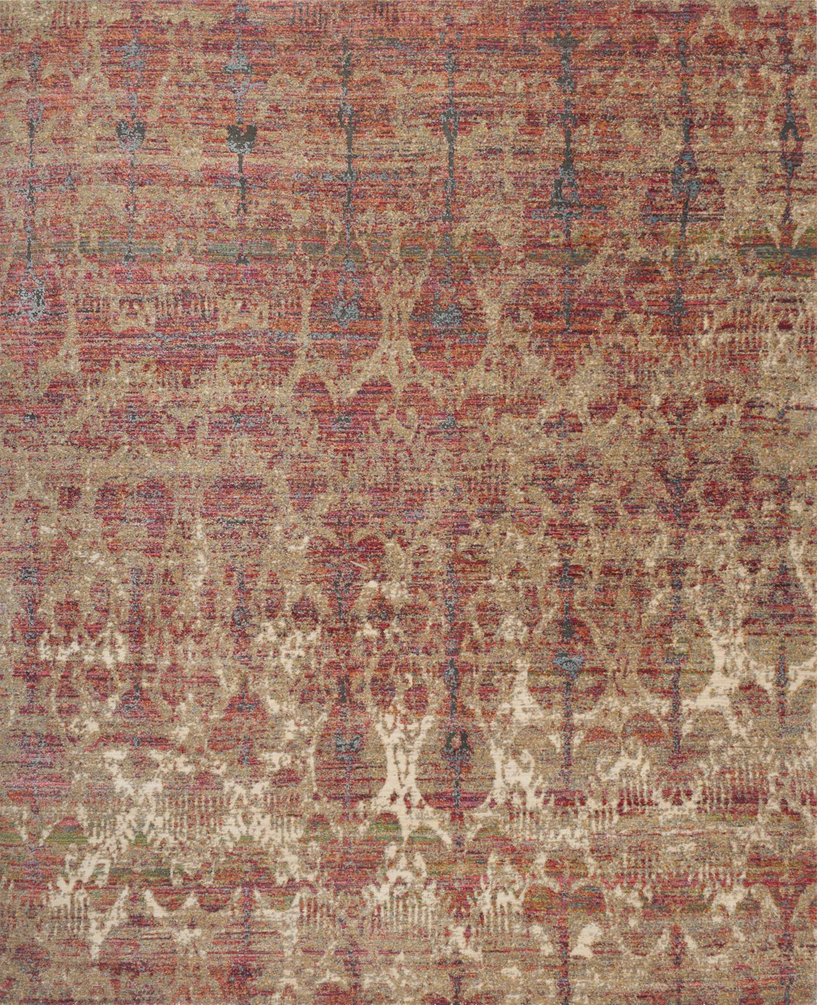 Javari Drizzle / Berry — a Loloi rug at Laurie Yapp Home.