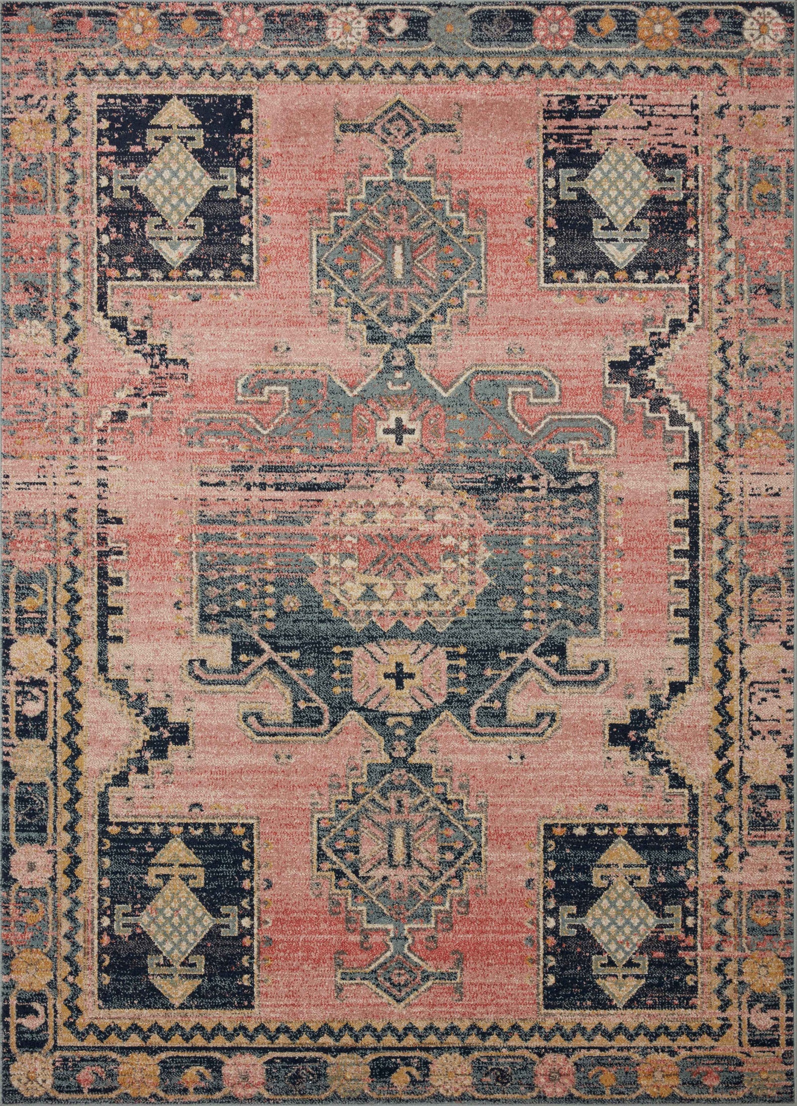 Jocelyn Rose / Rose — a Loloi rug at Laurie Yapp Home.