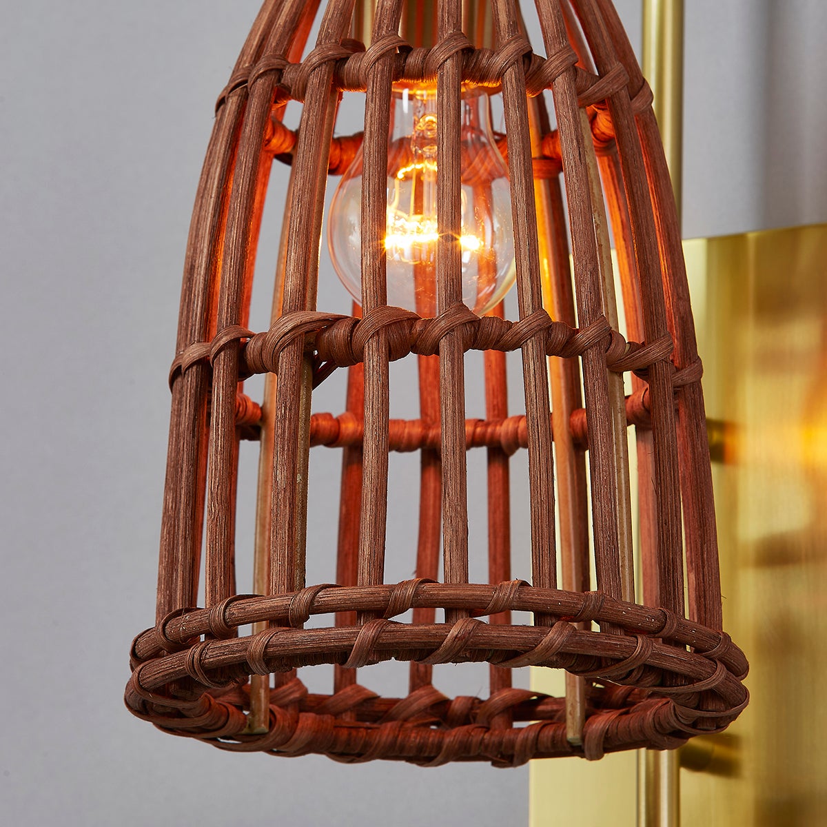 Jordan Wall Sconce in aged brass — a Hudson Valley wall sconce for bathrooms, hallways, and living rooms at Laurie Yapp Home.
