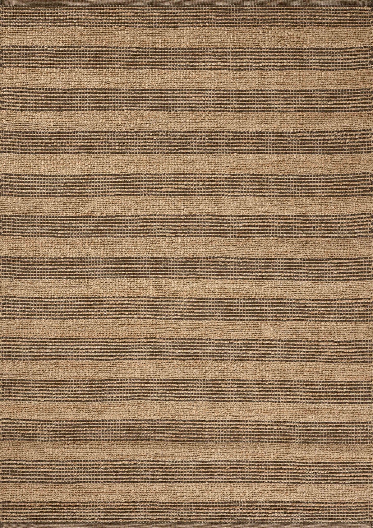 Judy Natural / Chocolate — a Loloi rug at Laurie Yapp Home.
