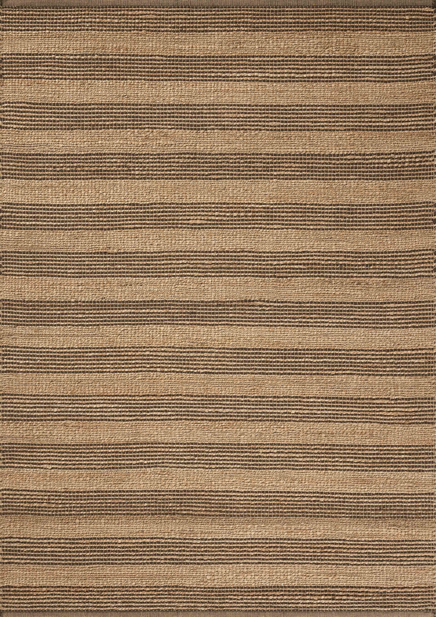 Judy Natural / Chocolate — a Loloi rug at Laurie Yapp Home.