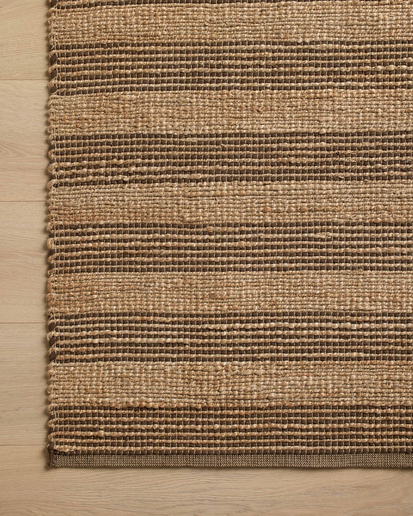 Judy Natural / Chocolate shown from a different angle to reveal its pattern.