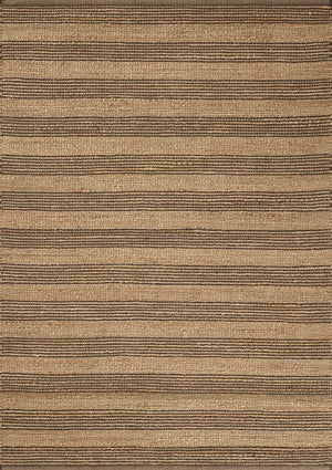 Judy Natural / Chocolate — a Loloi rug at Laurie Yapp Home.