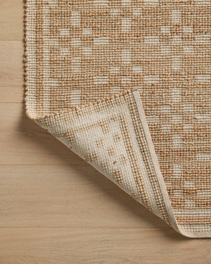 Judy Natural / Ivory shown from a different angle to reveal its pattern.
