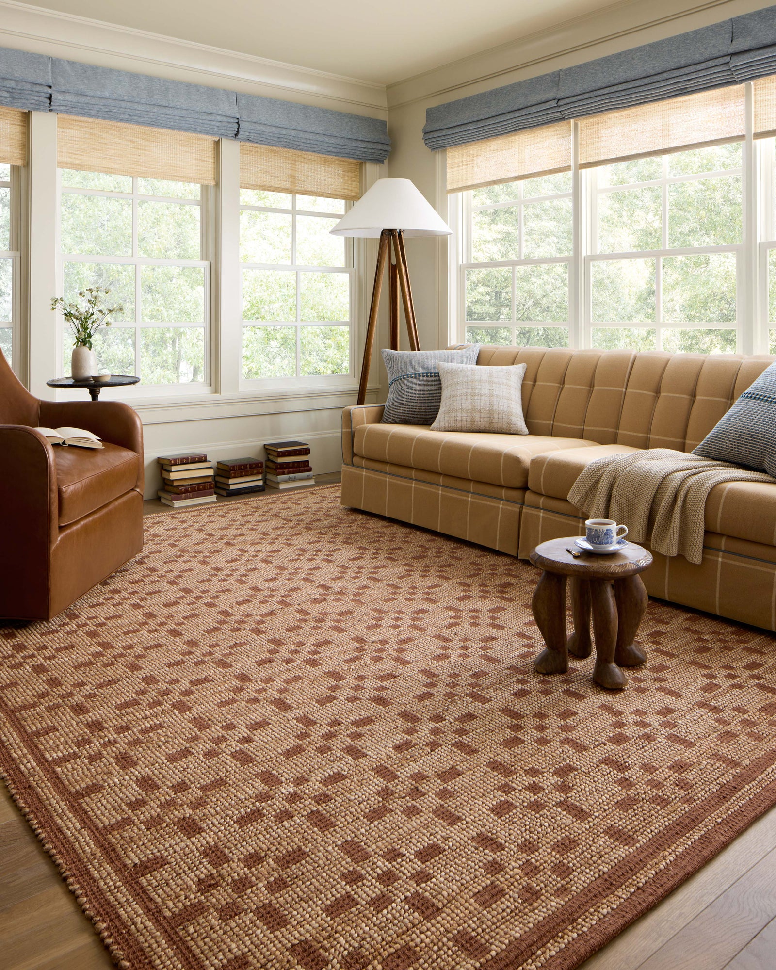 Judy Natural / Spice — a Loloi rug at Laurie Yapp Home.