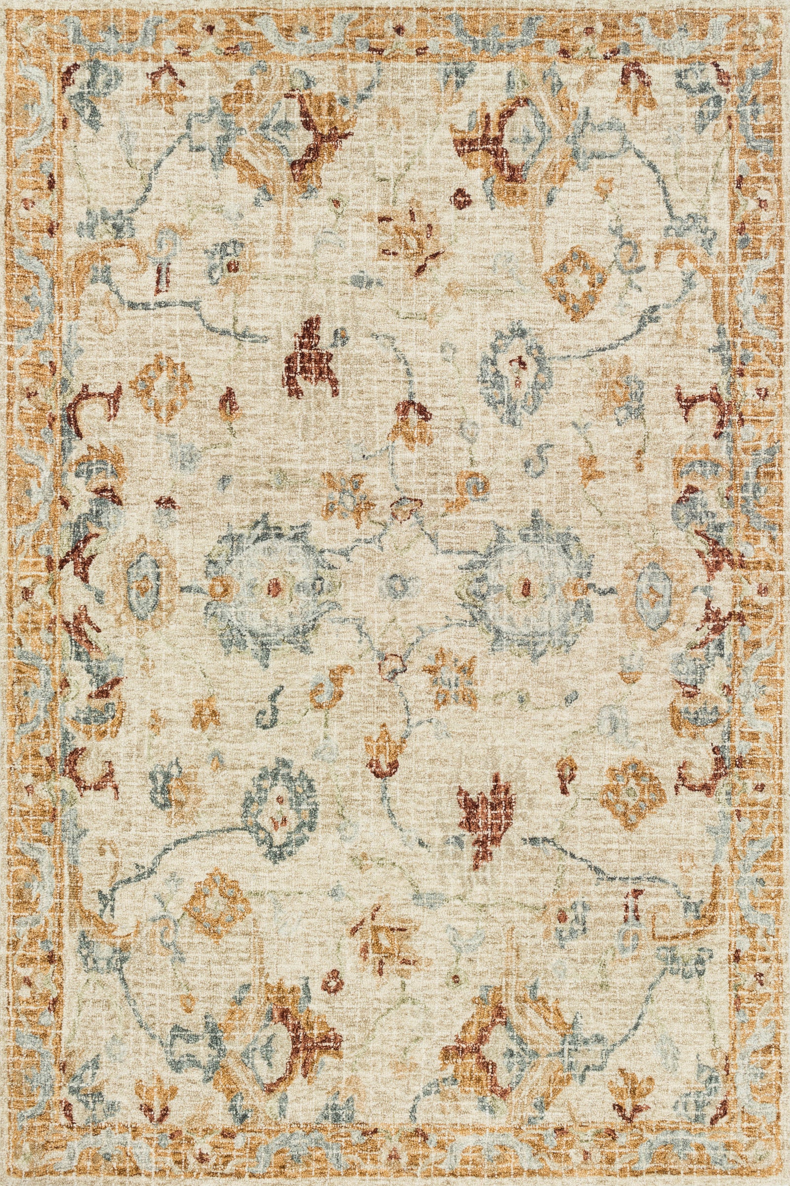 Julian Ivory / Multi — a Loloi rug at Laurie Yapp Home.