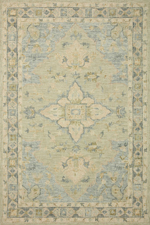 Julian Seafoam Green / Spa — a Loloi rug at Laurie Yapp Home.