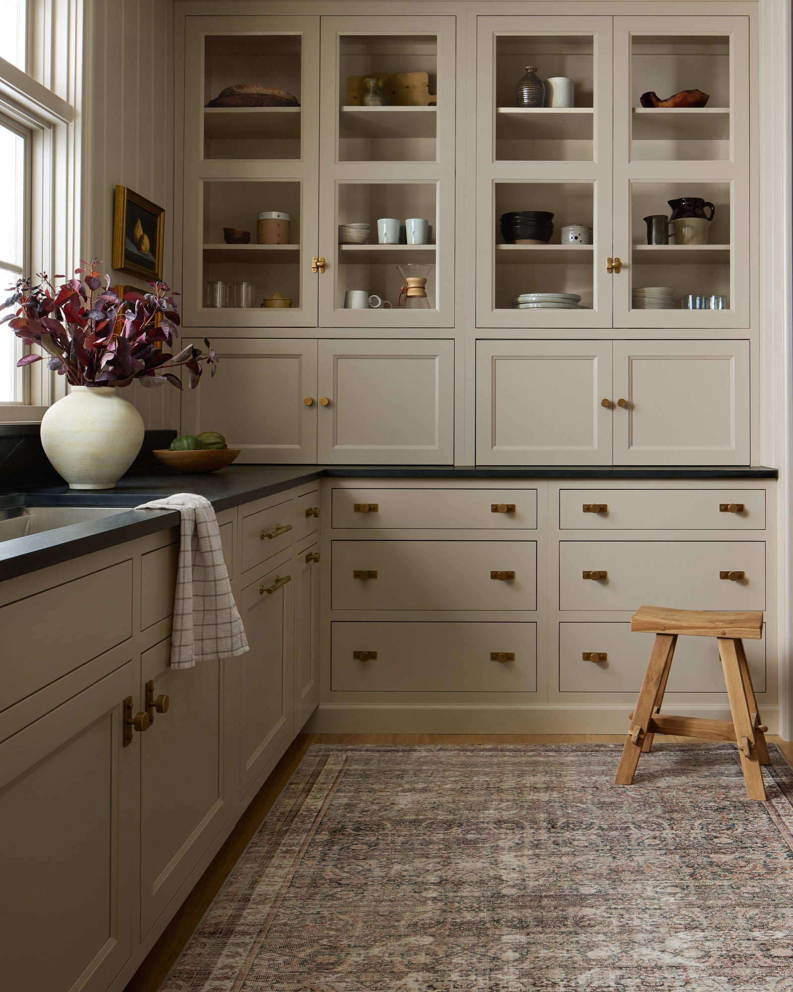 Jules Ink / Terracotta — a Loloi rug at Laurie Yapp Home.