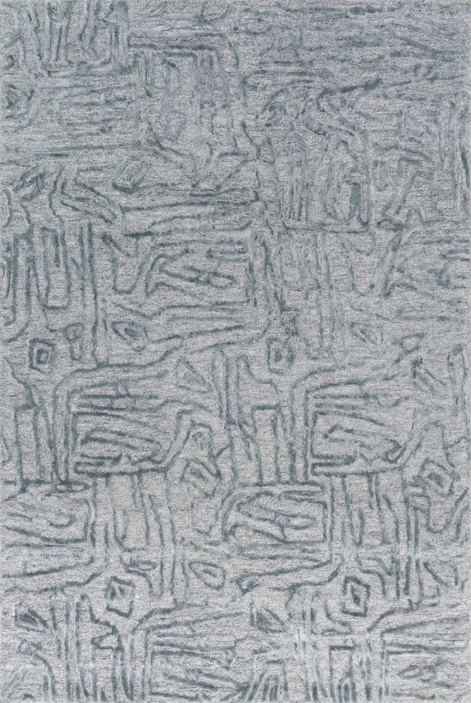 Juneau Lt. Blue / Lt. Blue — a Loloi rug at Laurie Yapp Home.