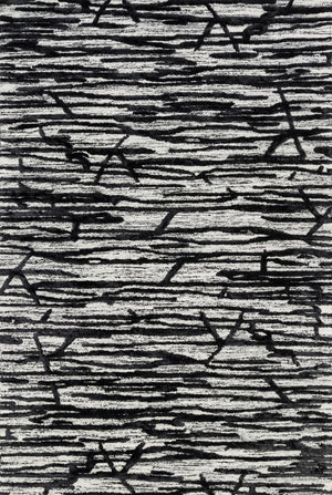 Juneau Ivory / Black — a Loloi rug at Laurie Yapp Home.