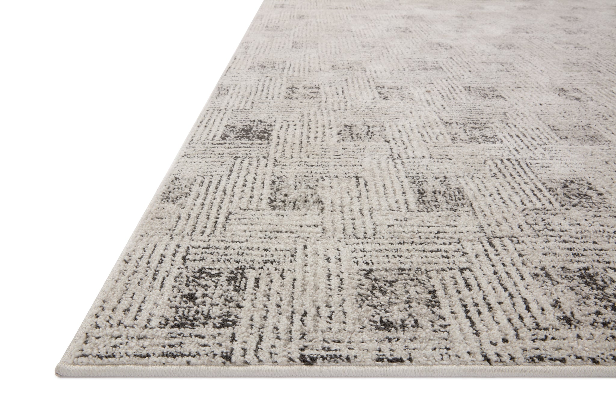 Kamala Grey / Graphite shown from a different angle to reveal its pattern.