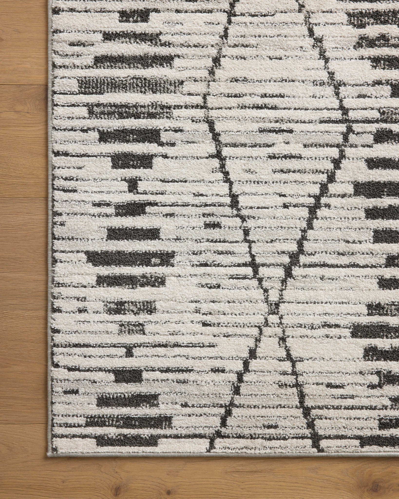 Kamala Charcoal / Dove shown from a different angle to reveal its pattern.
