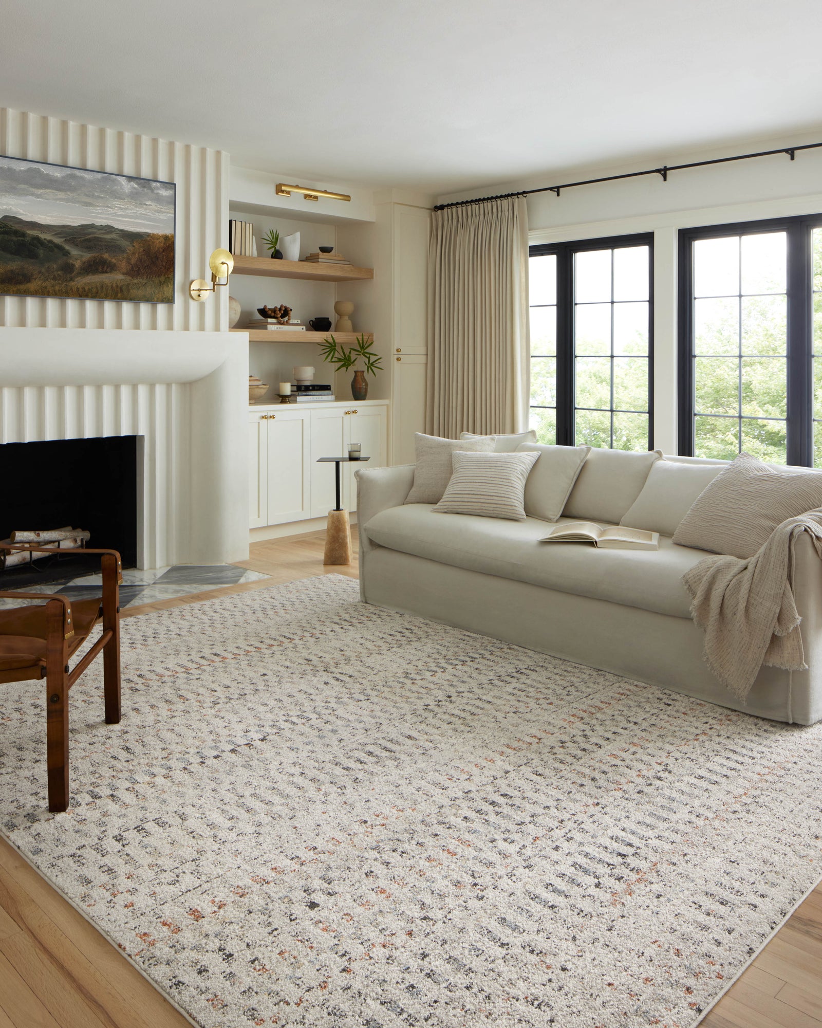 Kamala Grey / Multi — a Loloi rug at Laurie Yapp Home.