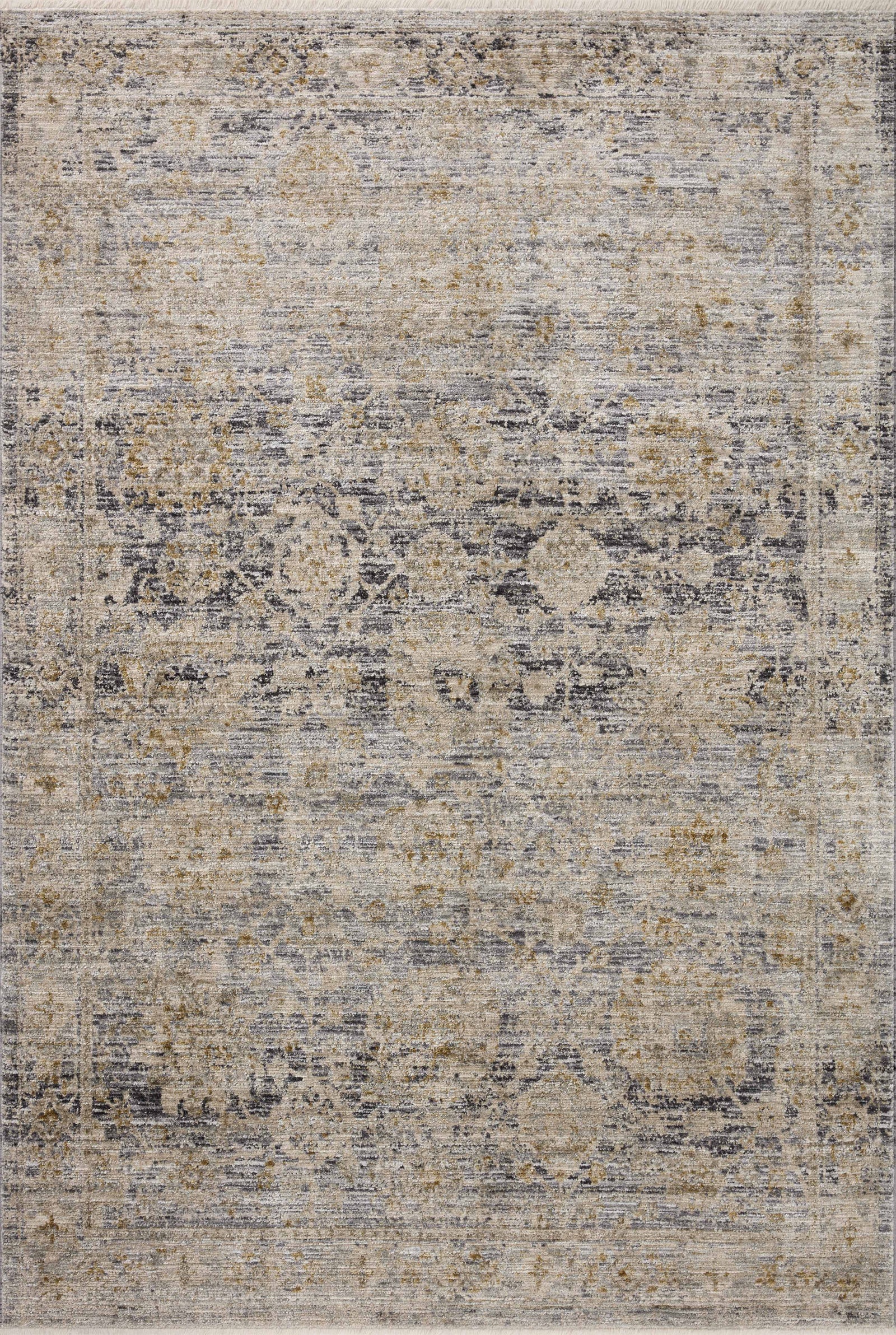 Katherine Charcoal / Gold — a Loloi rug at Laurie Yapp Home.