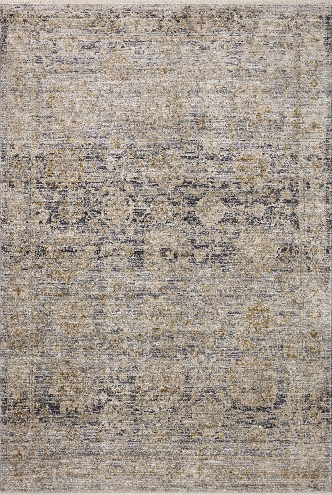 Katherine Charcoal / Gold — a Loloi rug at Laurie Yapp Home.