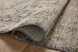 Katherine Charcoal / Gold shown from a different angle to reveal its pattern.