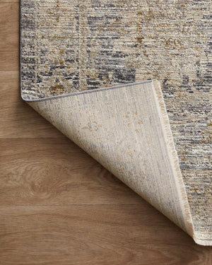 Katherine Charcoal / Gold shown from a different angle to reveal its pattern.