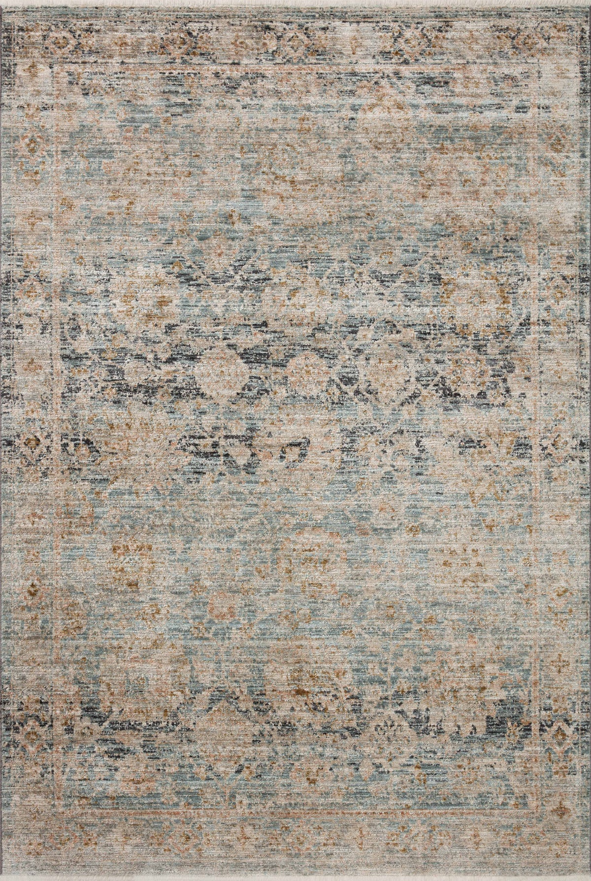 Katherine Ocean / Coral — a Loloi rug at Laurie Yapp Home.