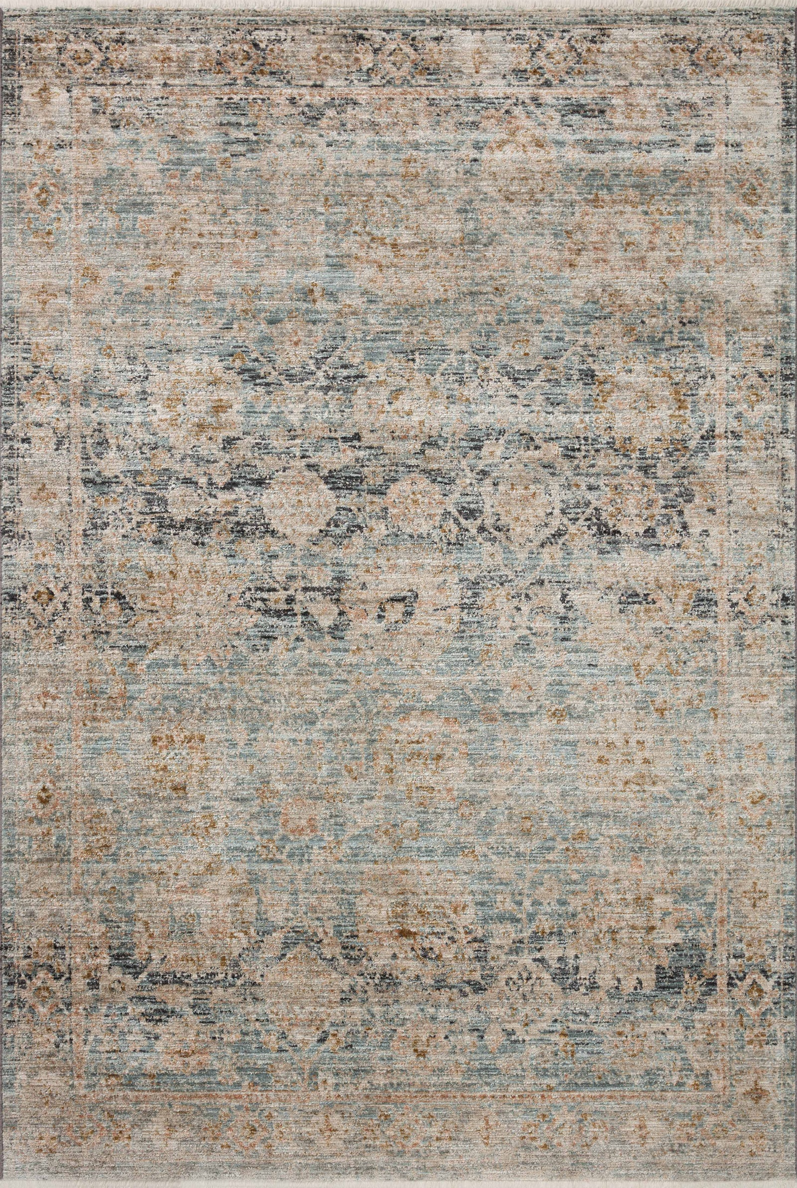 Katherine Ocean / Coral — a Loloi rug at Laurie Yapp Home.