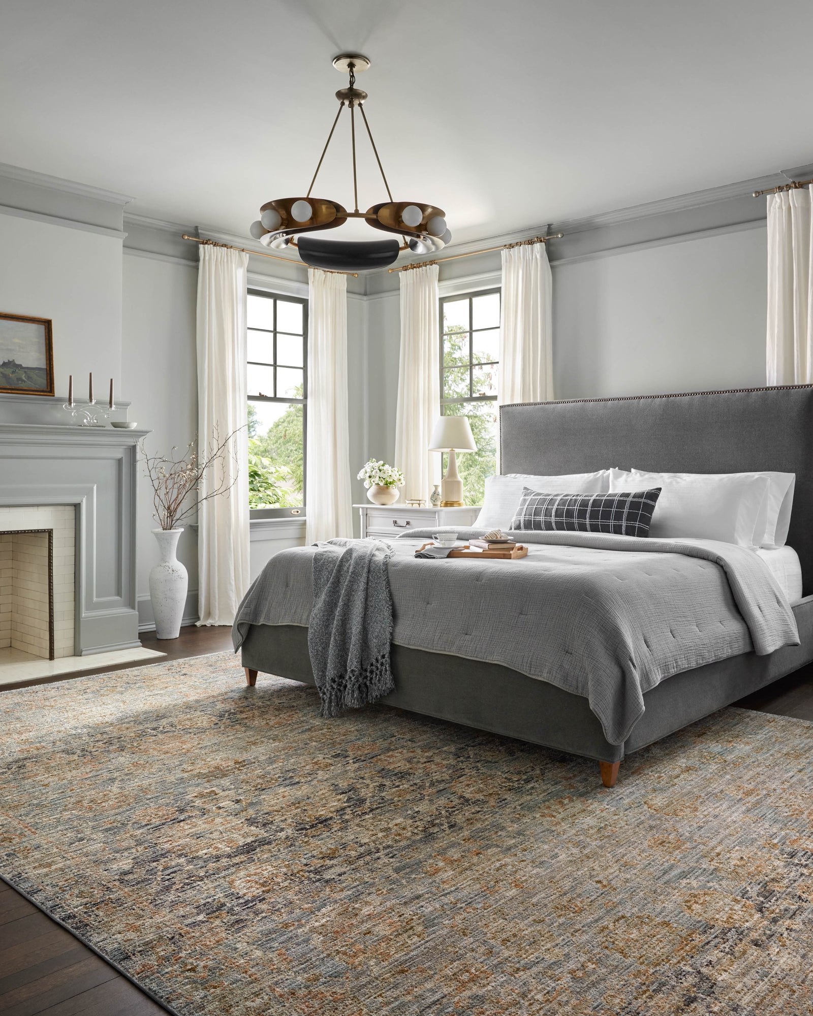 Katherine Ocean / Coral — a Loloi rug at Laurie Yapp Home.