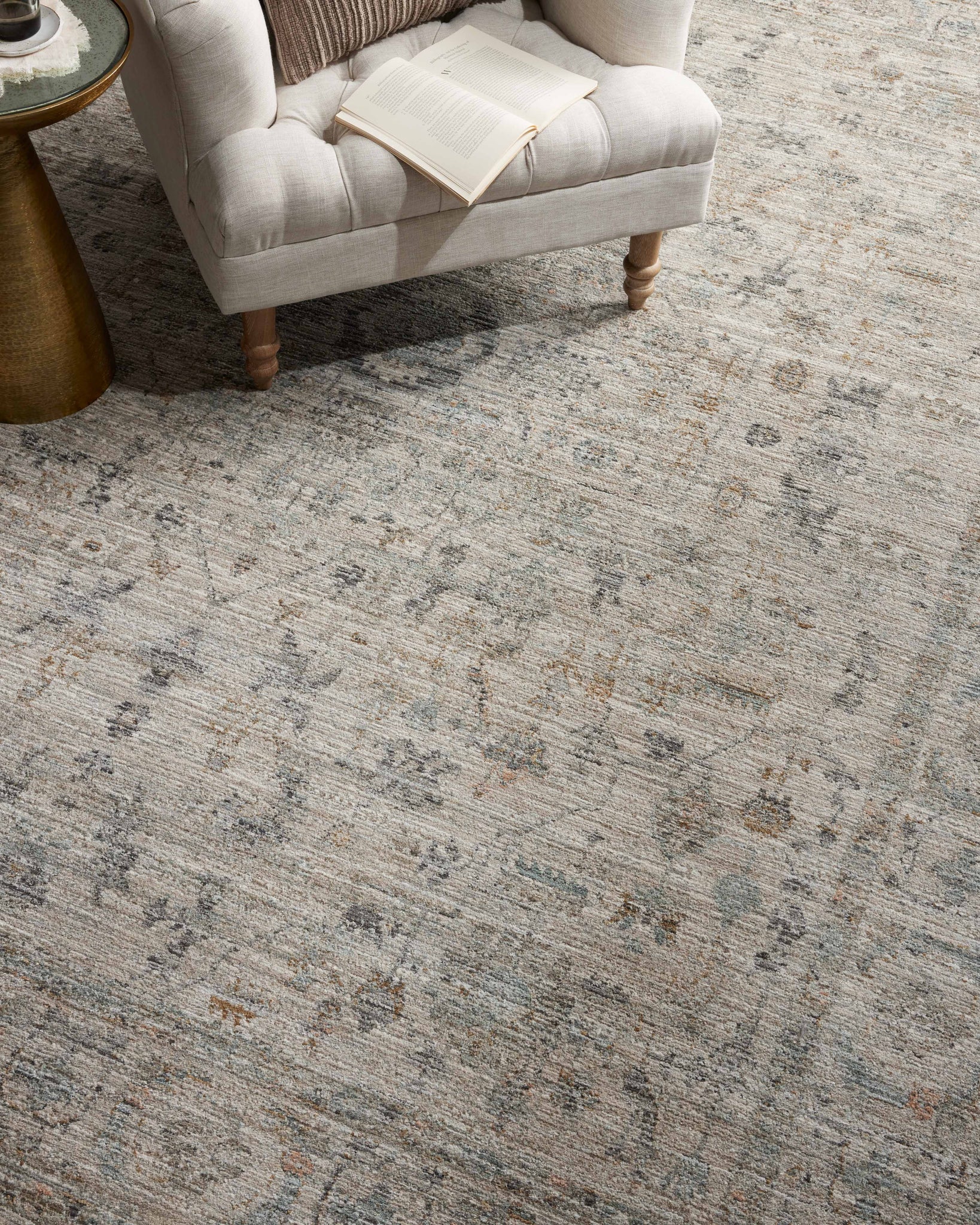 Katherine Beige / Mist shown from another angle.