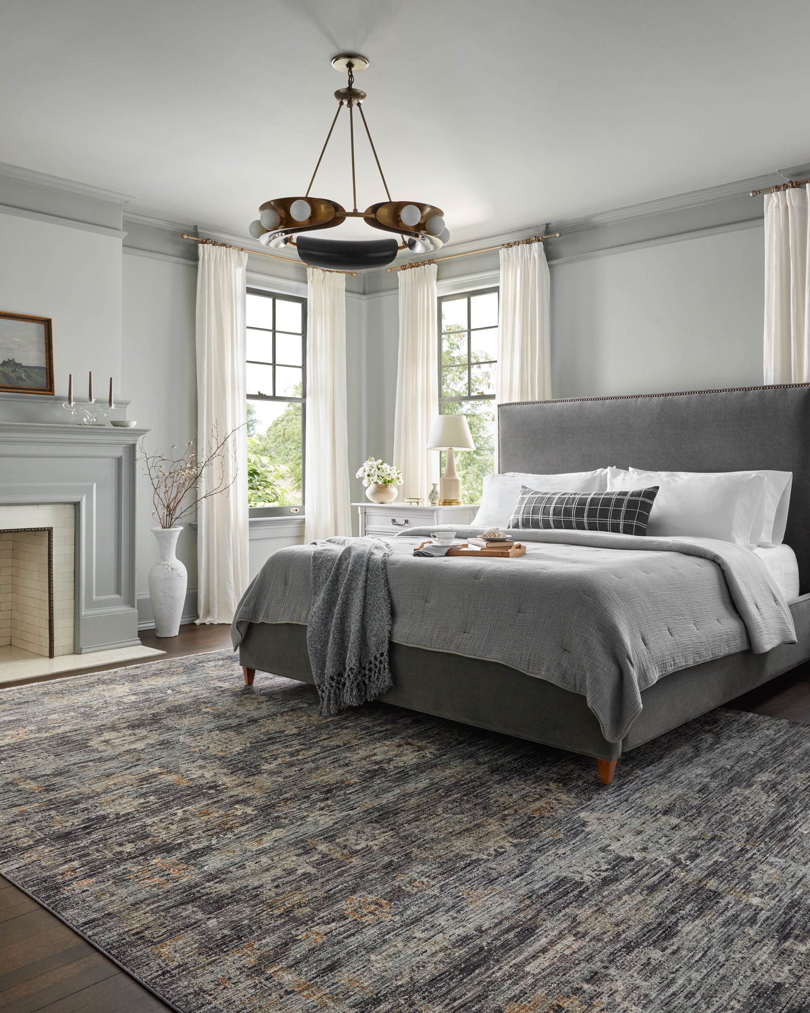 Katherine Ink / Jade — a Loloi rug at Laurie Yapp Home.