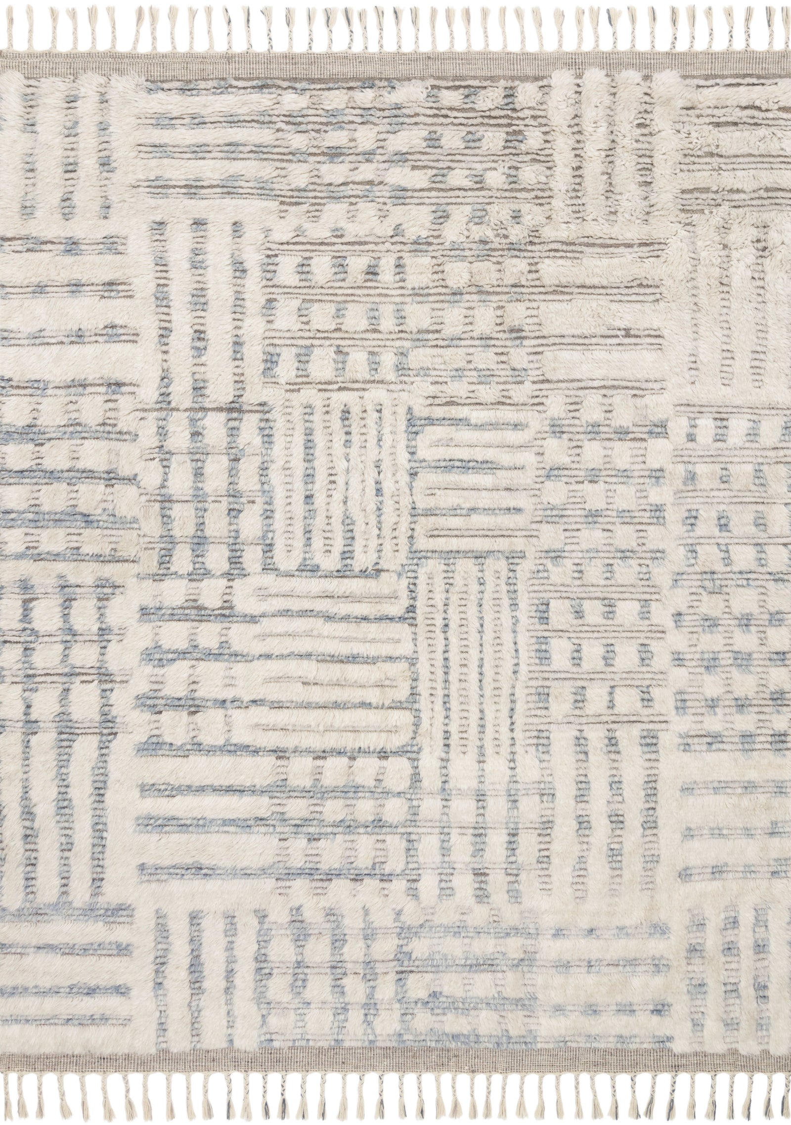 Khalid Ivory / Sky — a Loloi rug at Laurie Yapp Home.