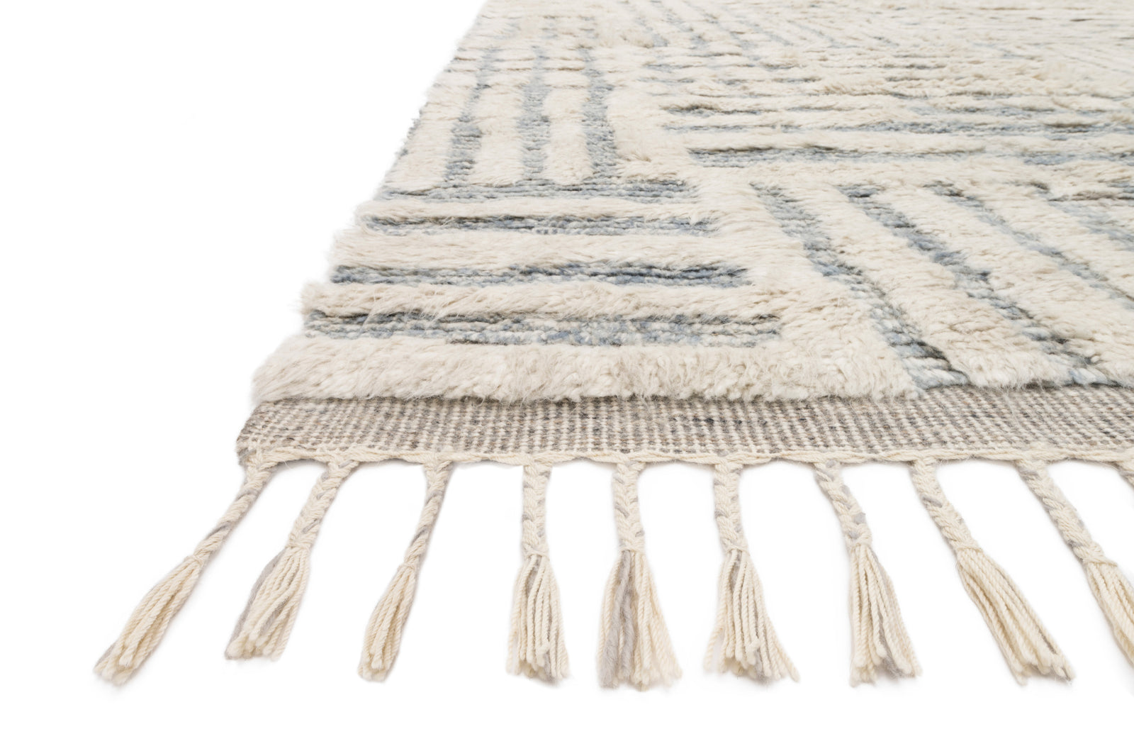 Khalid Ivory / Sky — a Loloi rug at Laurie Yapp Home.