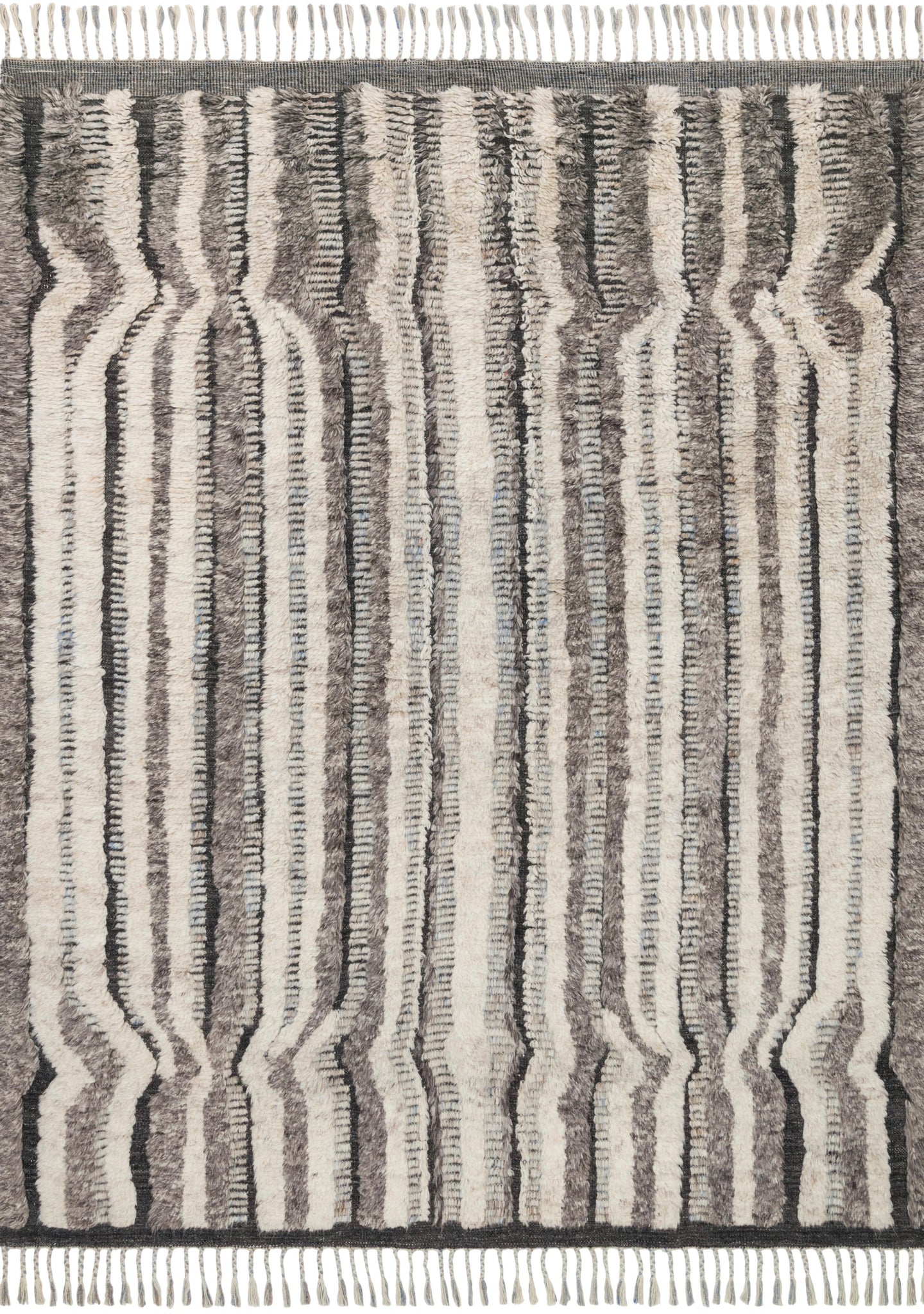 Khalid Stone / Charcoal — a Loloi rug at Laurie Yapp Home.