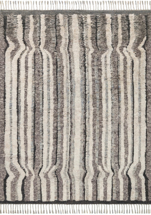Khalid Stone / Charcoal — a Loloi rug at Laurie Yapp Home.