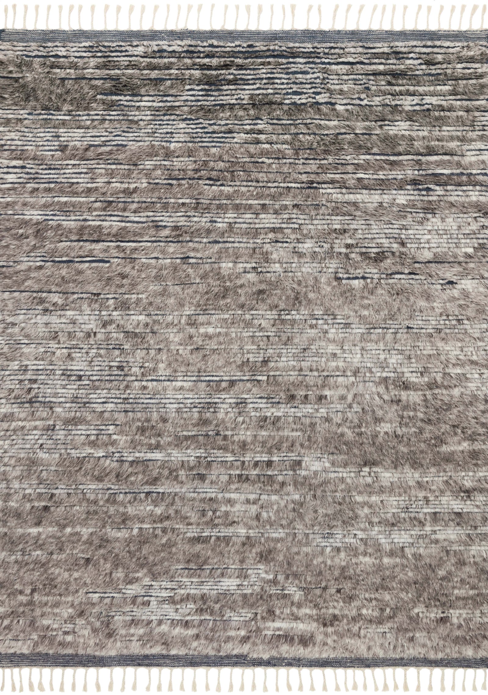 Khalid Pewter / Ink — a Loloi rug at Laurie Yapp Home.