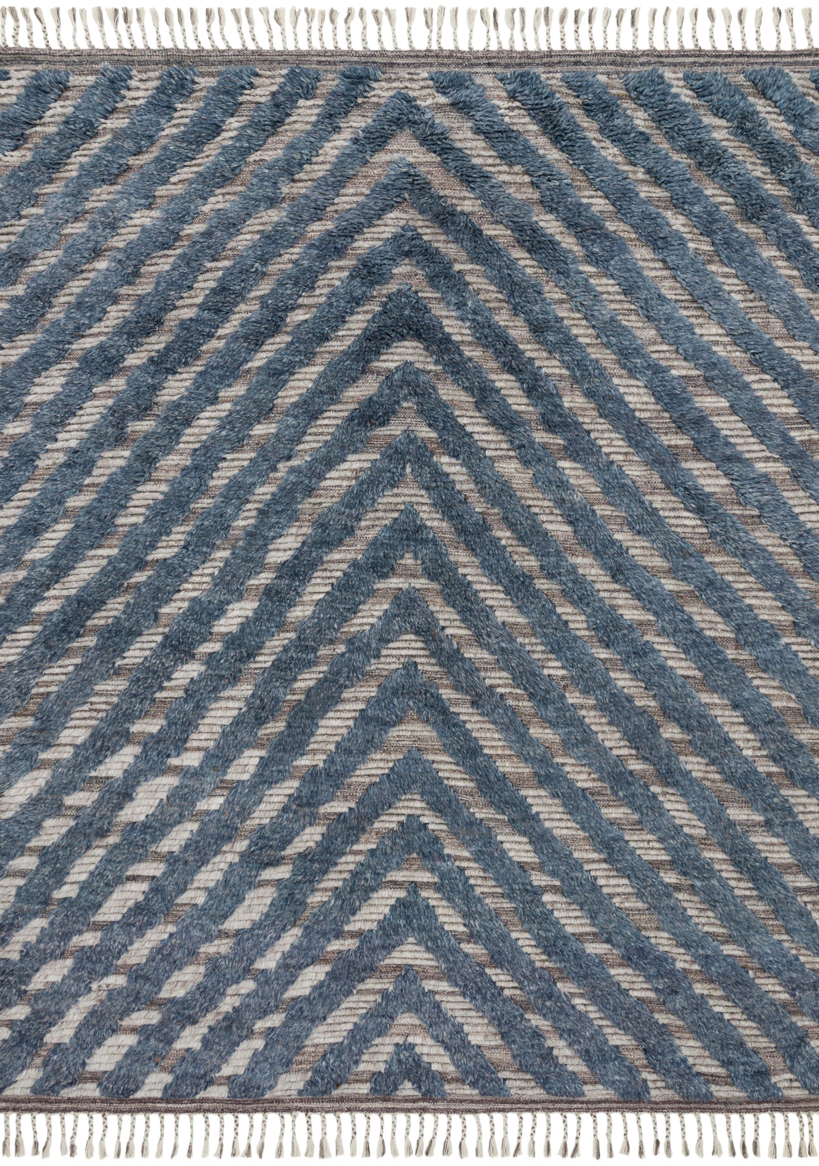 Khalid Blue / Pewter — a Loloi rug at Laurie Yapp Home.