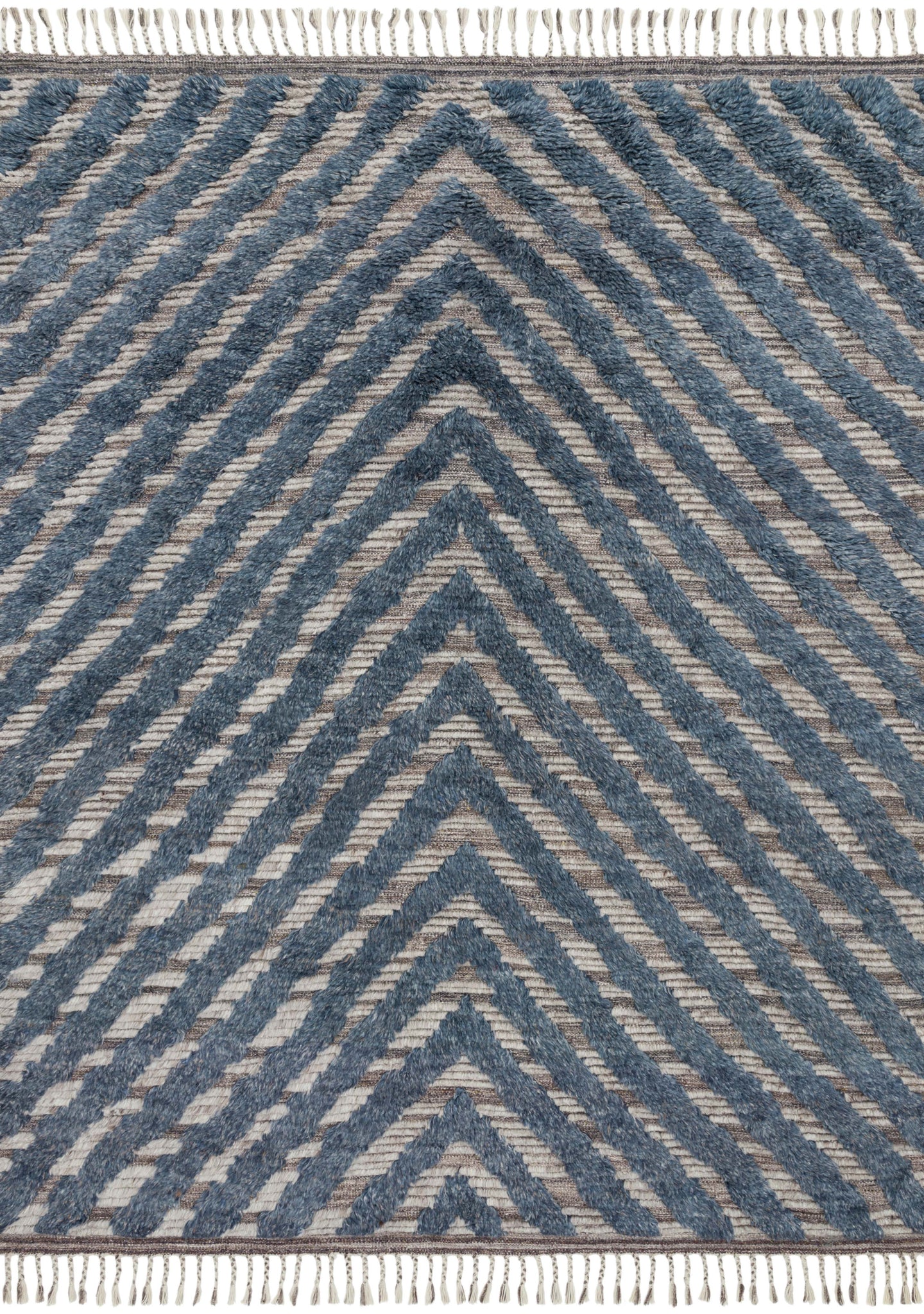 Khalid Blue / Pewter — a Loloi rug at Laurie Yapp Home.