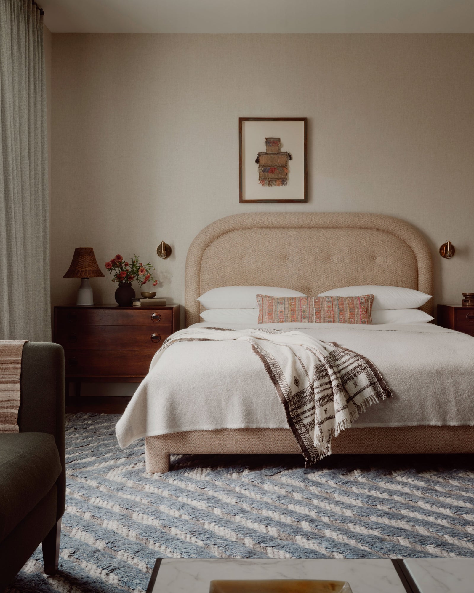 Khalid Blue / Pewter — a Loloi rug at Laurie Yapp Home.
