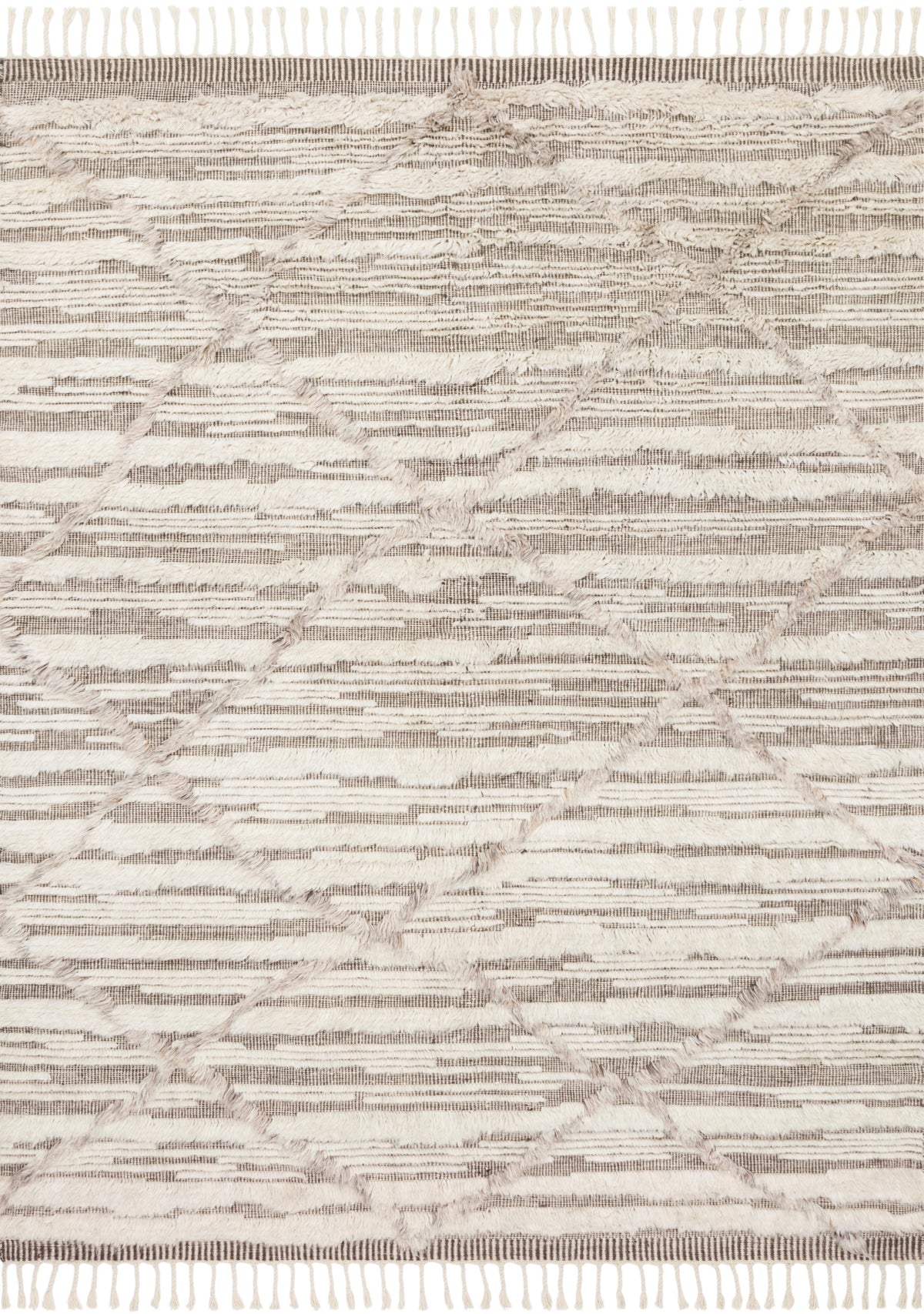Khalid Ivory / Taupe — a Loloi rug at Laurie Yapp Home.