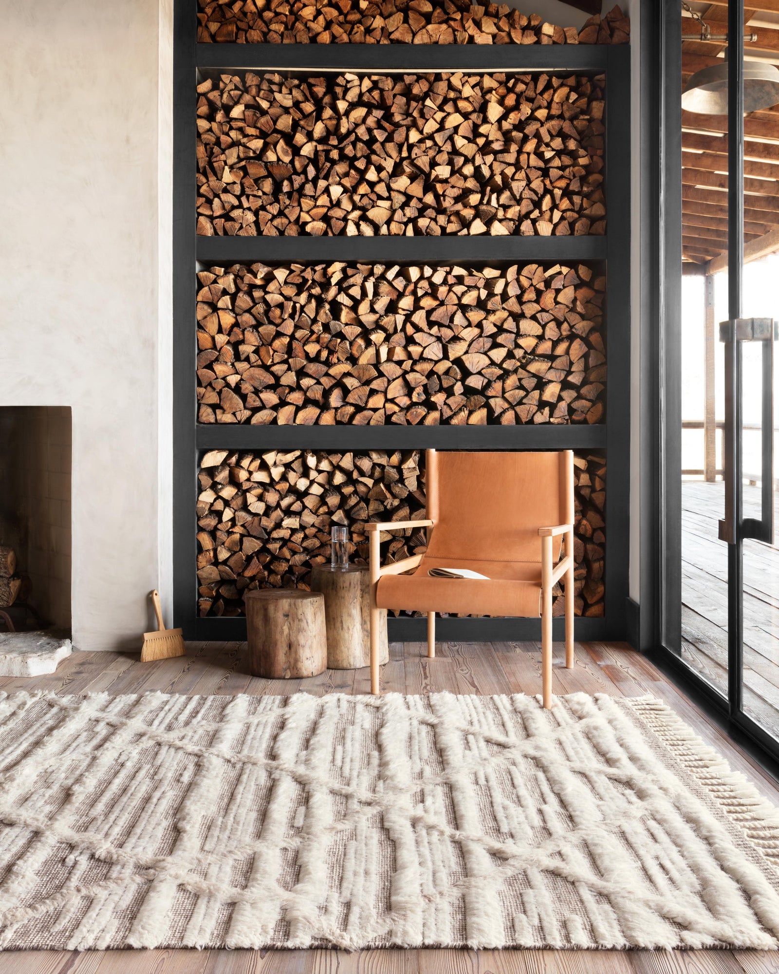 Khalid Ivory / Taupe — a Loloi rug at Laurie Yapp Home.