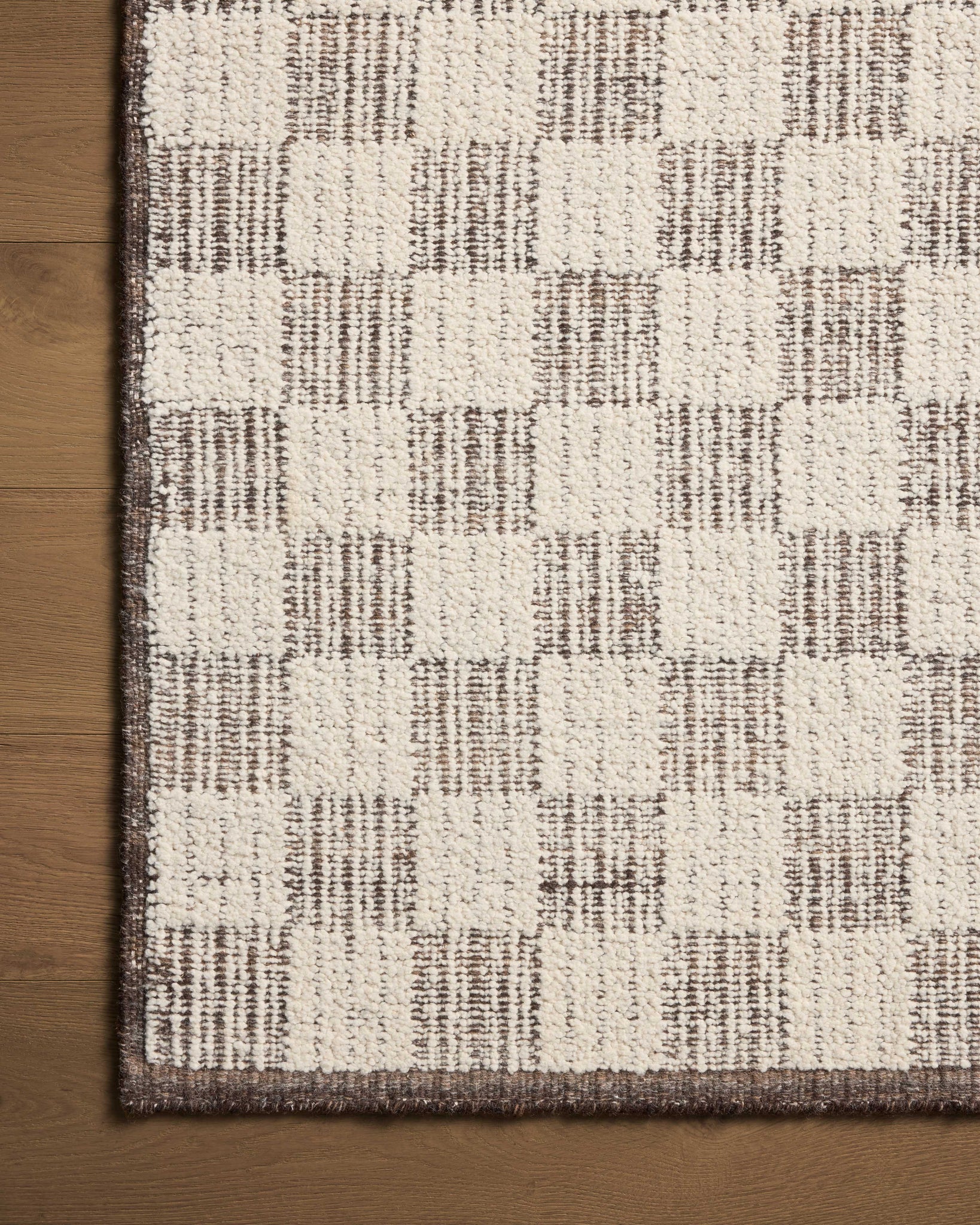Knox Ivory / Mocha shown from a different angle to reveal its pattern.