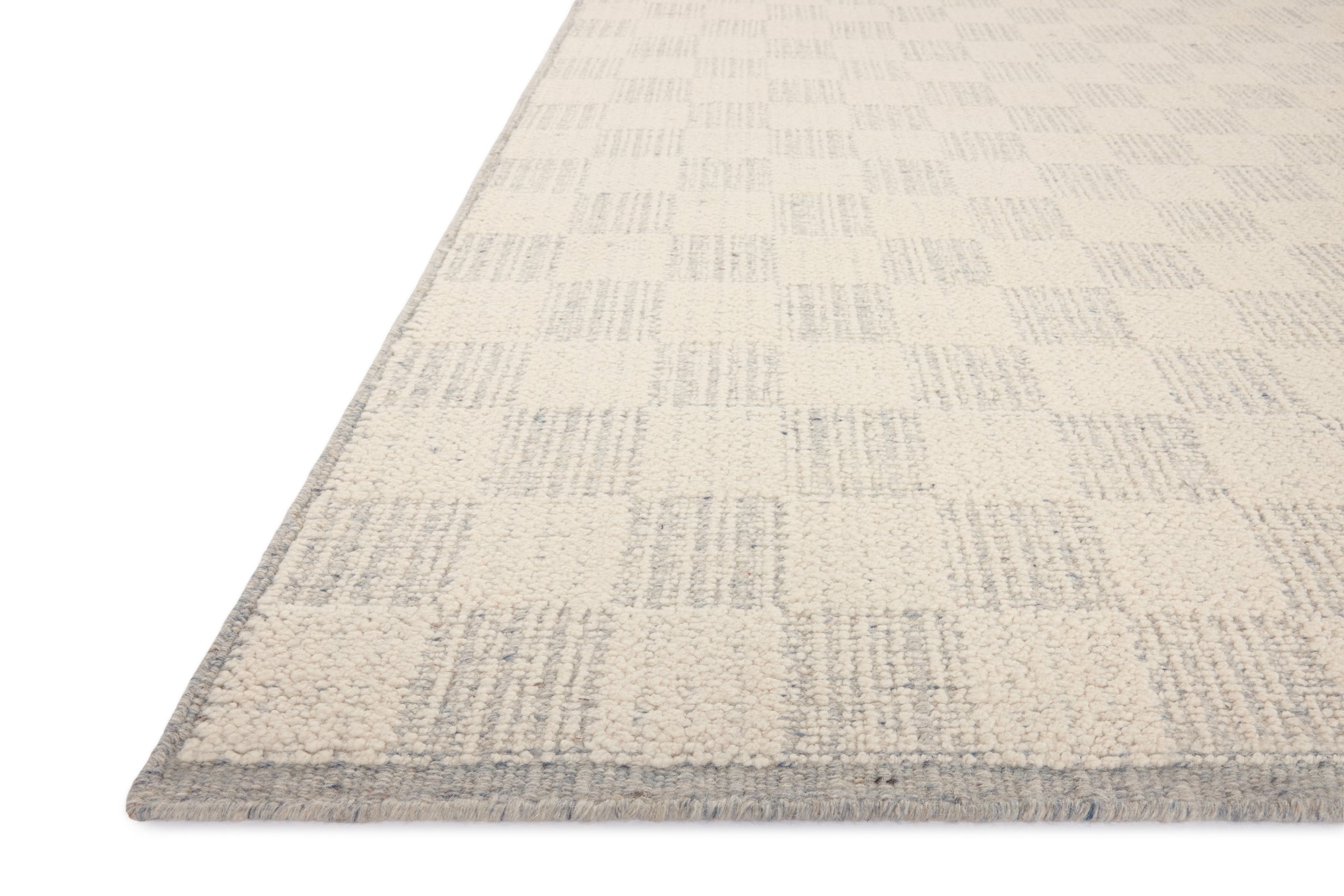 Knox Ivory / Sky shown from a different angle to reveal its pattern.