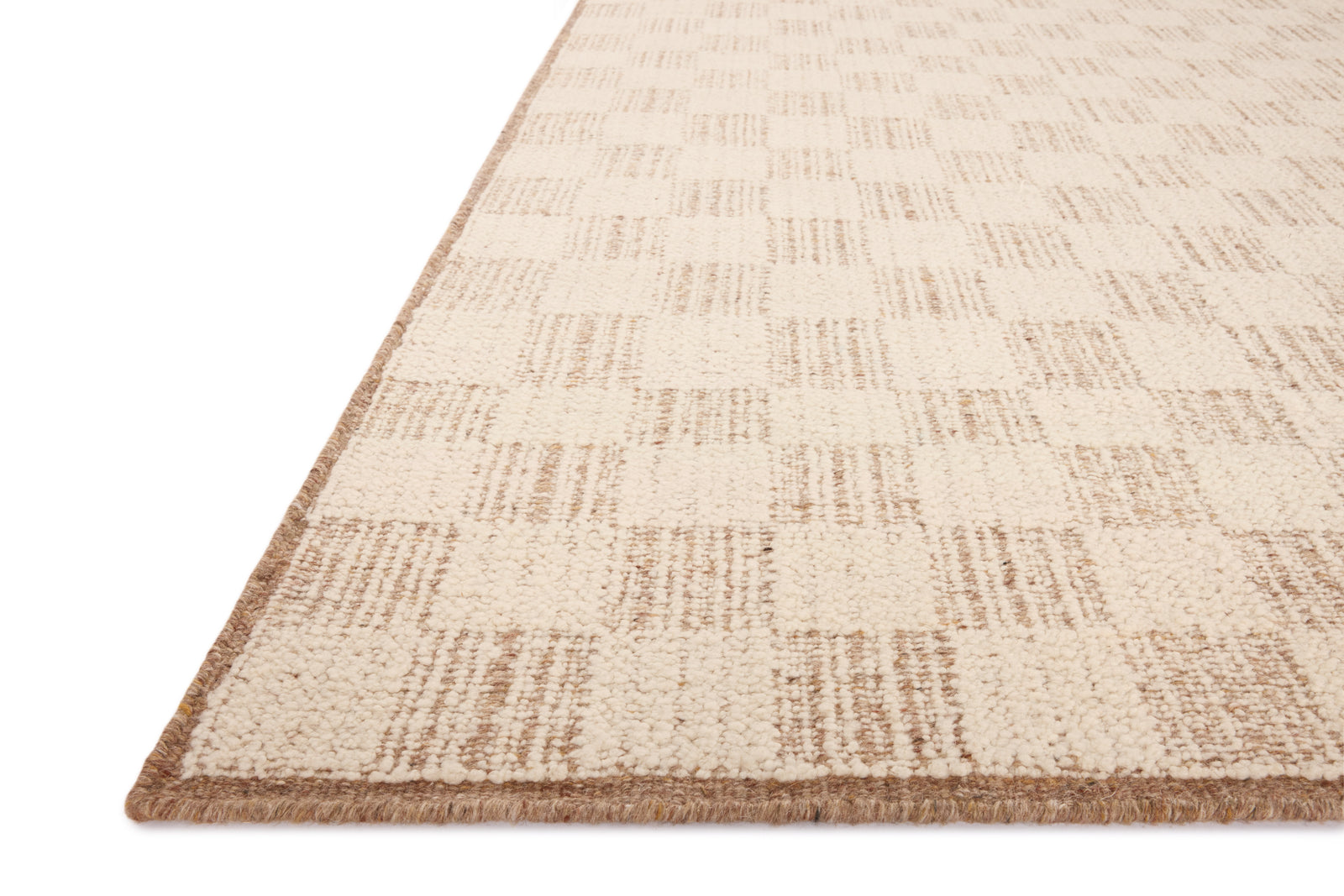 Knox Ivory / Terracotta — a Loloi rug at Laurie Yapp Home.